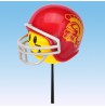 USC Trojans Car Antenna Topper / Auto Dashboard Accessory (Yellow Face) 